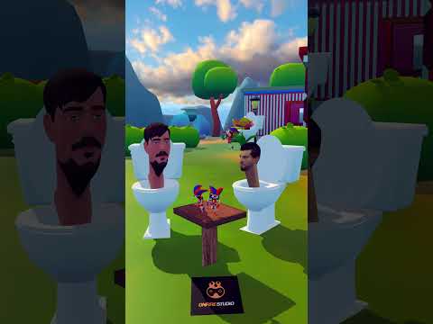 Mr. Beast Try Banana Meme with Skibidi Toilets Animation| #mrbeast  #theamazingdigitalcircus #viral