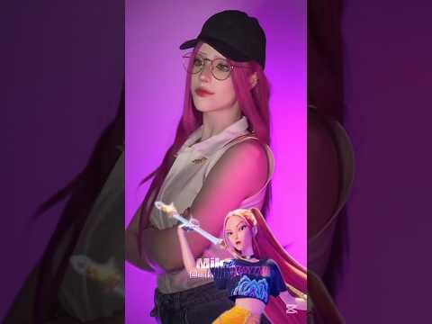 KDH Cosplay Singing Soda pop ✨🎀 #kpop #kpopdemonhunters #cosplay #huntrix #mika044