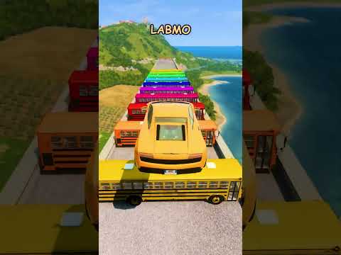 which car jump all busses? 😂