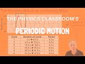 Periodic Motion and Vibrations Concepts