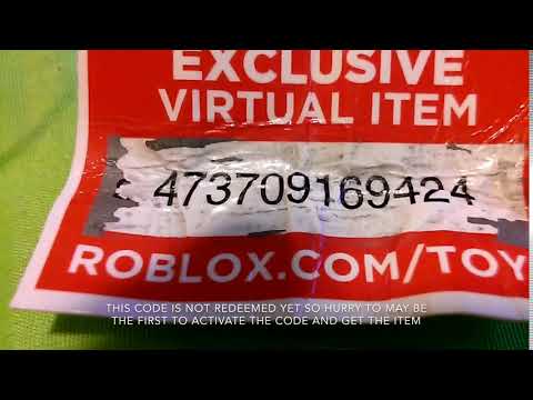 Roblox Toy Codes That Haven T Been Redeemed 07 2021 - how to redeem roblox toy codes on xbox