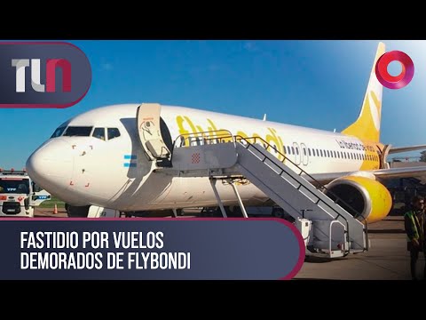 #TelenueveCentral | Fastidio por vuelos demorados de Flybondi