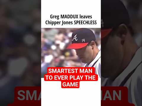 Chipper Jones Shares Greg MADDUX's Pitching GENIUS