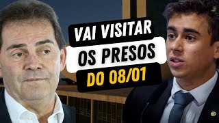 Nikolas convida Paulinho da Força para visitar presos do 08/01