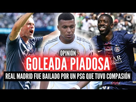 PSG 4-0 REAL MADRID🏆LUIS ENRIQUE TUVO PIEDAD DEL MADRID💥EL ADIÓS DE MODRIC