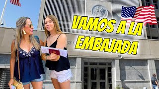 VAMOS A LA EMBAJADA DE USA 🇺🇸 CON DANIELA GO