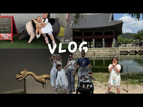 TÜRKİYE’DEN MİSAFİRLERİMİZ GELDİ-Gyeongbukgung Gezisi,Annemin Gönderdikleri,Mina Ve Lidya😍