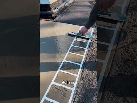 Plain Concrete Transforms into This... 🤯
