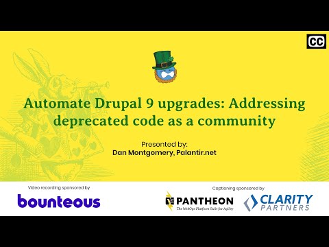 Automate Drupal 9 upgrades: Addressing deprecated code as a community