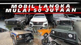 JUAL MOBIL LANGKA BERKUALITAS KETEMU TOYOTA PRADO 2 PINTU DEFENDER RUBICON CAMRY WAGON HARGA 50 JUTA