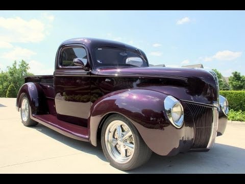 40 Ford pick up street rod #2