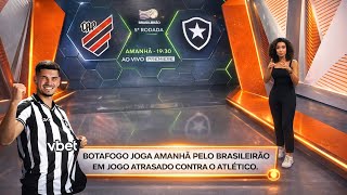 ❗️GLOBO ESPORTE BOTAFOGO HOJE SÁBADO COMPLETO. 