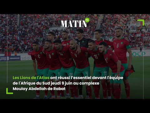 Video : Maroc-Afrique du Sud : une victoire bonne pour le moral, mais qui entretient les doutes