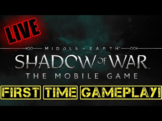 Middle-Earth: Shadow of War | First Time Game Play