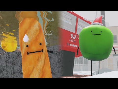 Hide and seek with French Bread, Green Apple in Secret Staycation [Roblox]