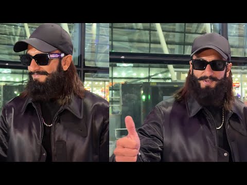 Ranveer Singh Spotted At Domestic Airport