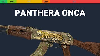 AK-47 Panthera onca Wear Preview