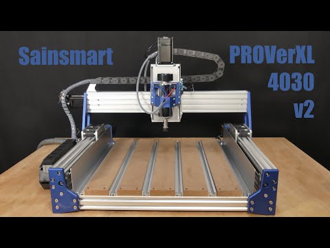 How to Build and Set up the Sainsmart Genmitsu PROVerXL 4030 V2 CNC Router