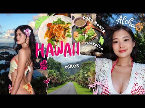 HAWAII: first time in OAHU, EXPLORING the island, what I eat, shopping, beach days, hiking and more✨