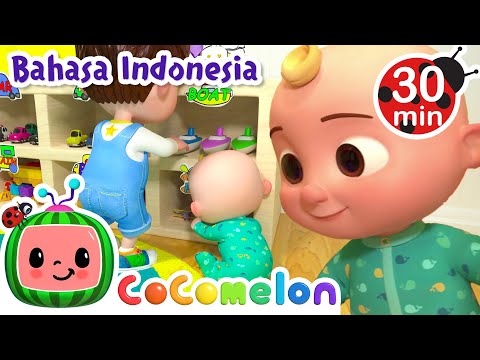 Lagu Bersih-bersih | CoComelon | Kartun dan Lagu Anak | Moonbug Kids Indonesia | Nursery Rhymes