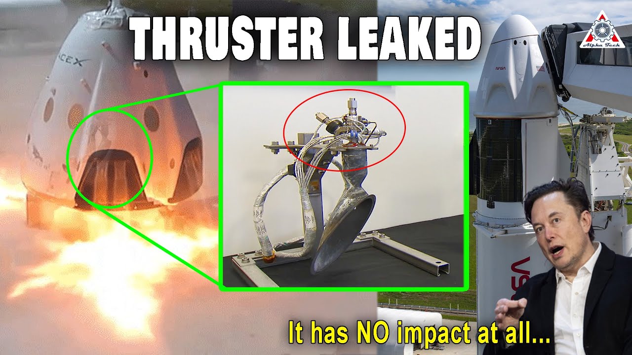 SpaceX revealed Dragon Engine leaked! NO effected to Astronauts and Crew 7