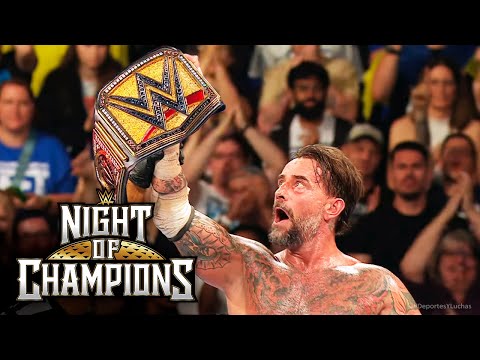 CM PUNK CAMPEON DE WWE CONTRA JOHN CENA  en NIGHT OF CHAMPIONS 2025 | WWE NIGHT OF CHAMPIONS 2025