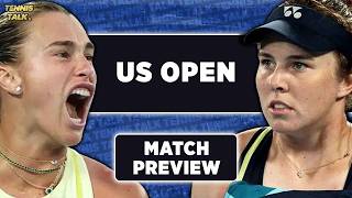 SABALENKA vs NOSKOVA | US Open 2026 QF | Tennis Talk Preview