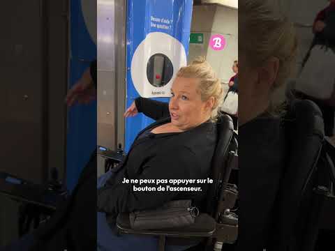Être handicapé moteur dans le métro parisien...