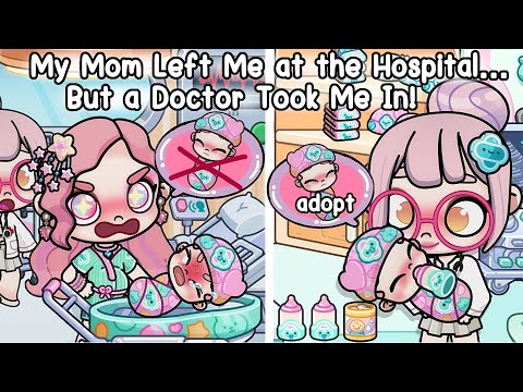 My Mom Left Me at the Hospital… But a Doctor Took Me In! 😢🏥 Avatar World | Sad Story | Pazu