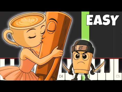 Brainrot Anime Ending - EASY Piano Tutorial