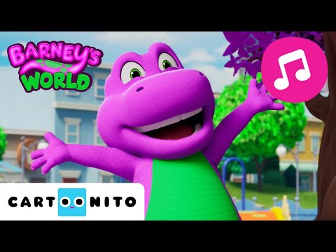 🎶 I've Got You 🎶 Animated Music Video | Barney's World | Cartoonito