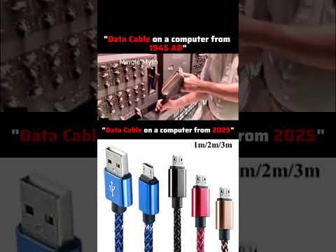Data cables Evolution 🖥️