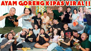 MASAKIN 15 TIKTOKERS INDONESIA AYAM GORENG KIPAS VIRAL!!