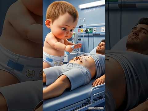 Man Swallows Ants by Mistake, What Happens Next Is Shocking! #shorts #ai #baby