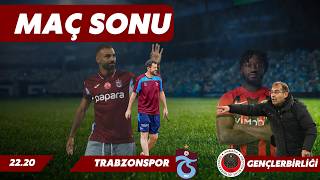 ⚽TRABZONSPOR - GENÇLERBİRLİĞİ⚽ MAÇ SONU!