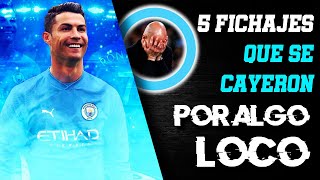 😱5 LOCAS CAÍDAS DE FICHAJES