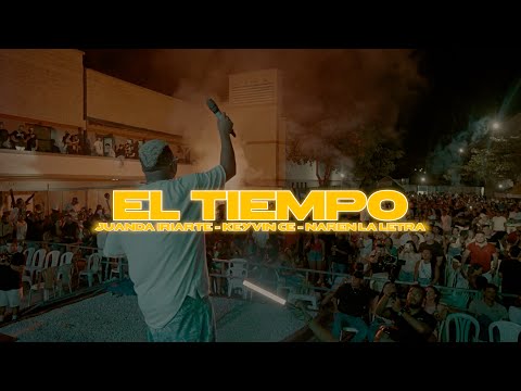 Juanda Iriarte - El Tiempo - Keyvin Ce Ft. Naren La Letra (Video Concierto)