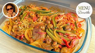 Karkówka po cygańsku. Miękka, soczysta, aromatyczna i pełna smaku. Przepis MENU Dorotki