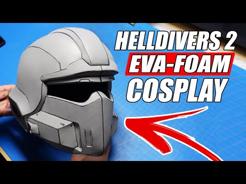 Helldivers 2 Cosplay made entirely out of EVA Foam