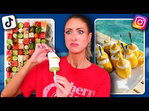 I Tried VIRAL Summer Recipes 🔥 TIKTOK vs REALITY: What's Worth Making?
