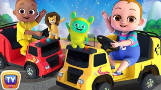 Wheels on the Toy Bus with Baby Taku & Friends  - ChuChu TV Nursery Rhymes & Kids Songs for Infants