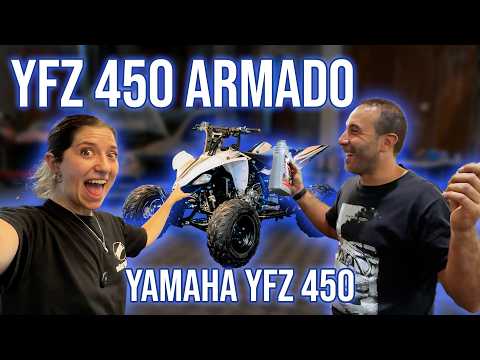 Armamos el YFZ 450 y le damos arranque!!