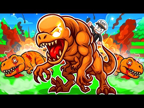 Becoming the DISTORTUS REX in DINOSAUR SIMULATOR