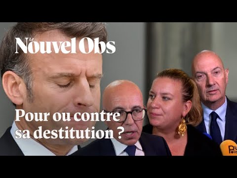 Destitution de Macron : Mathilde Panot, Eric Ciotti et Roland Lescure réagissent au premier feu vert