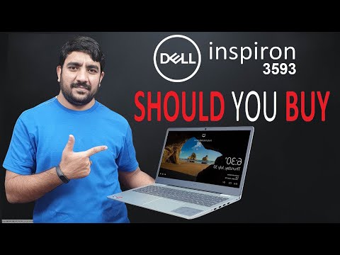 (ENGLISH) DELL Inspiron 3593 Core i3 10Gen With SSD Laptop - Should YOU Buy - Unboxing & Review [HIndi]