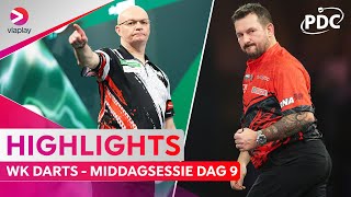 WAT EEN KRANKZINNIG EINDE VAN DE MIDDAGSESSIE! 😱🤯 | Overzicht Middagsessie Dag 9 | WK Darts 2025