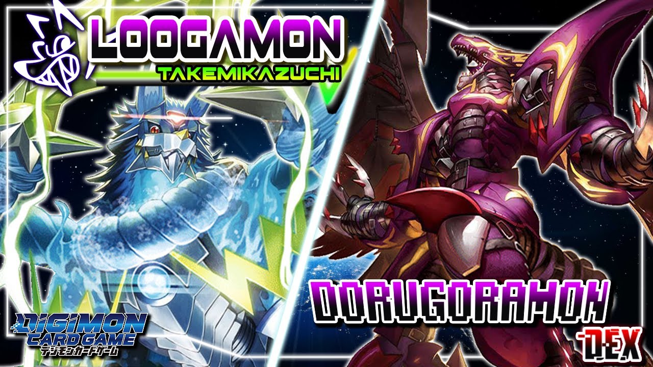 Digimon Card Game : Fenriloogamon "Takemikazuchi" VS DEX Dorugoramon [BT-17]