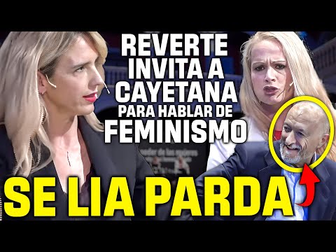 CAYETANA DESTROZA a esta FEMINISTA del PSOE ¡¡EN EL EVENTO DE ARTURO PÉREZ REVERTE!!