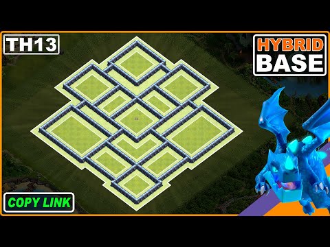 NEW! Town Hall 13 Base 2024 COPY LINK - Clash of Clans