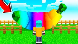 Joguei GROW A GARDEN no Minecraft!